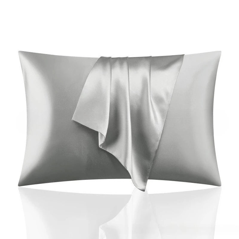 "Luxury Satin Pillowcase Set - Silk Feel for Hair & Skin Care | Anti-Frizz Bedding - Elegant Home Decor Cushion Covers"