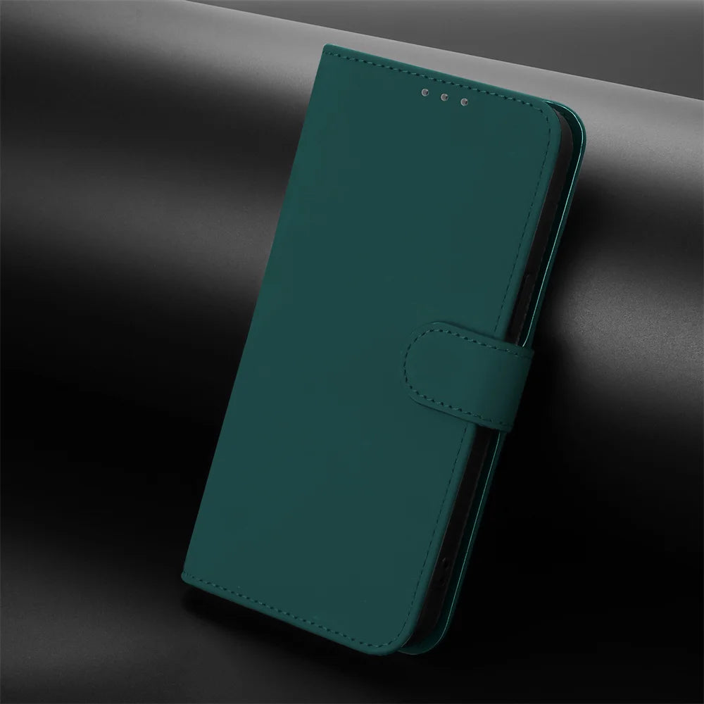 Flip Leather Phone Case for VIVO V40 V40e V40 SE V50 V50e V60 Lite T4X T4 T3X T2 Case Pinkycolor Wallet Back Cover