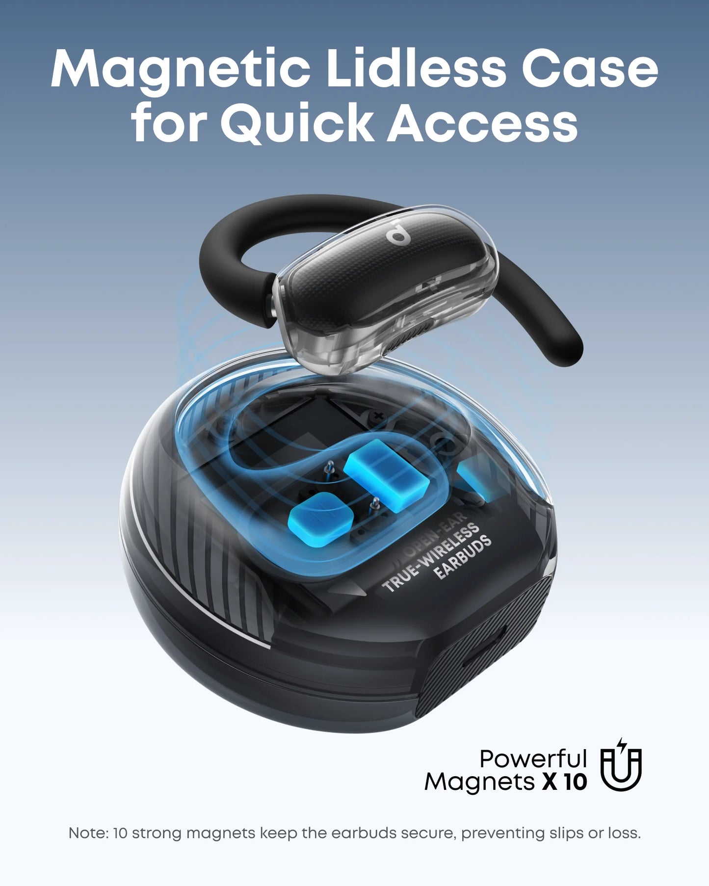 Soundcore by Anker  V40i Open-Ear Headphones Earphone bluetooth wireless bluetooth headphones Wireless headphones