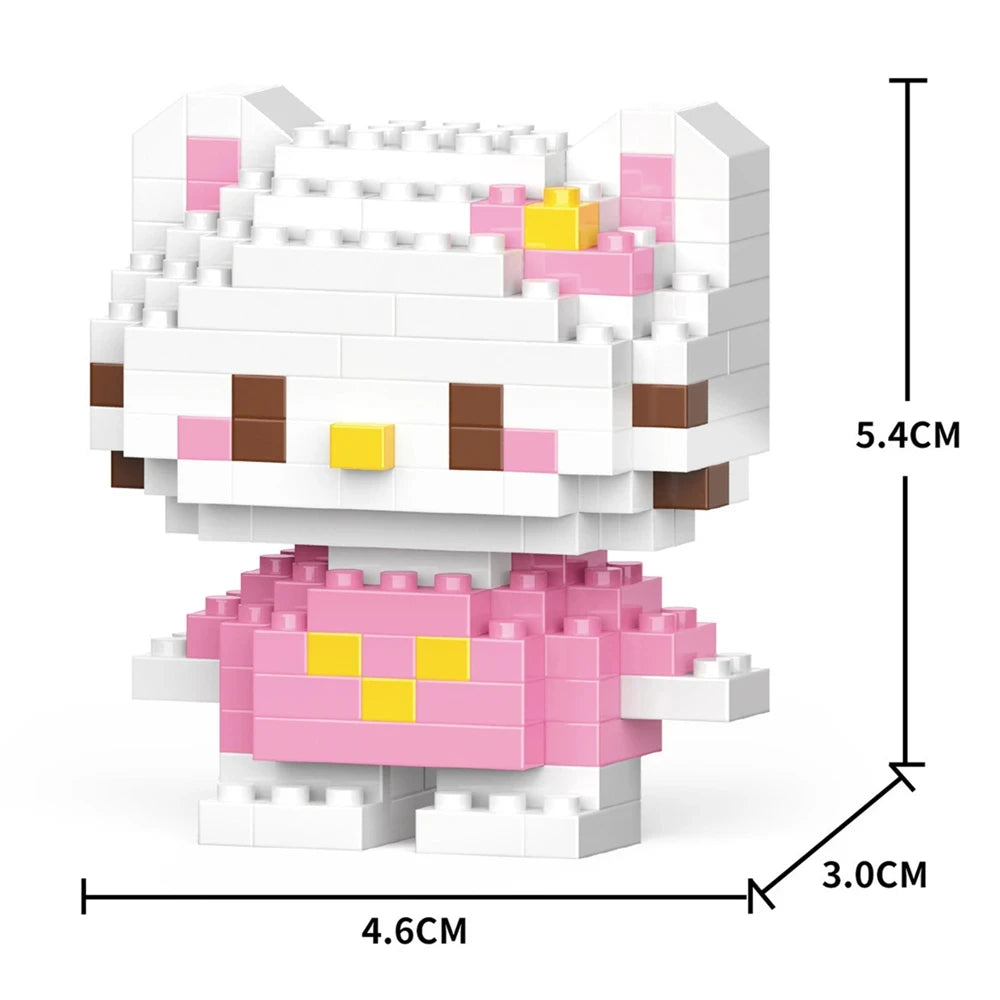 TOYLINX Mini Animal Building Blocks Assembled Model Cartoon Panda Doll Set 6 Years Old And Above Children Educational Toys Gifts
