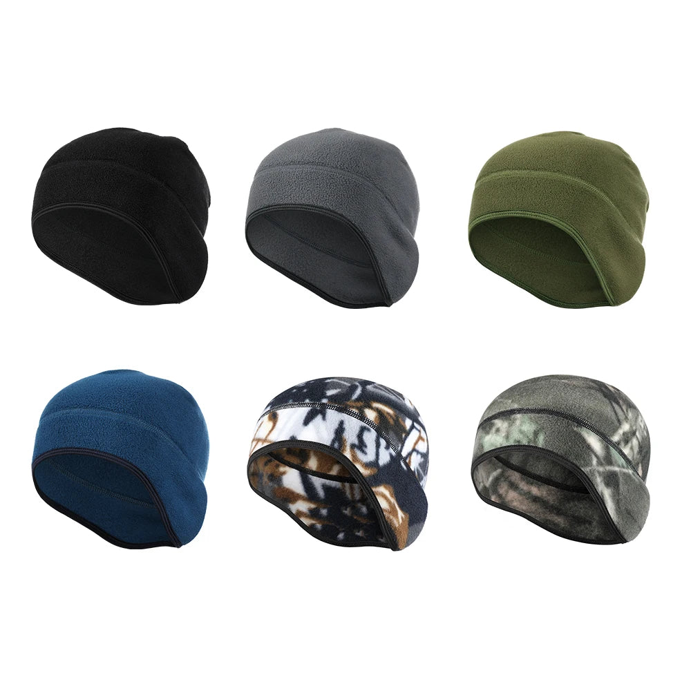 Winter Hats Thermal Fleece Running Caps Ear Warmer Cover Sports Ski Snowboard Hiking Cycling Ski Windproof Soft Cap Men Women