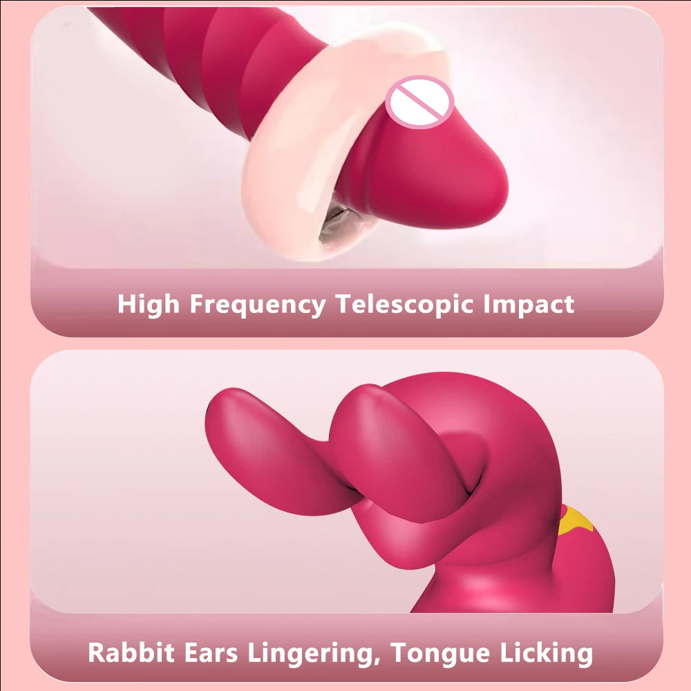 Beginner G-Spot Vibrator Thrusting Dildo Clitoris Stimulator 10 Vibration Female Masturbator Sex Toys for Couple Pleasure