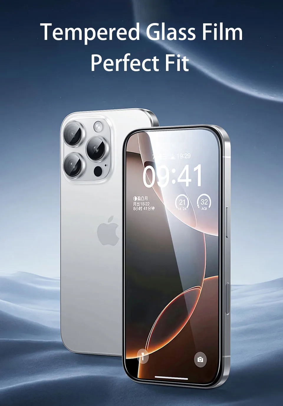 4Pcs Full Cover Tempered Glass For iPhone 16 15 14 13 12 11 Pro Max Mini Screen Protector For iPhone 7 8 Plus X XS Max XR Glass