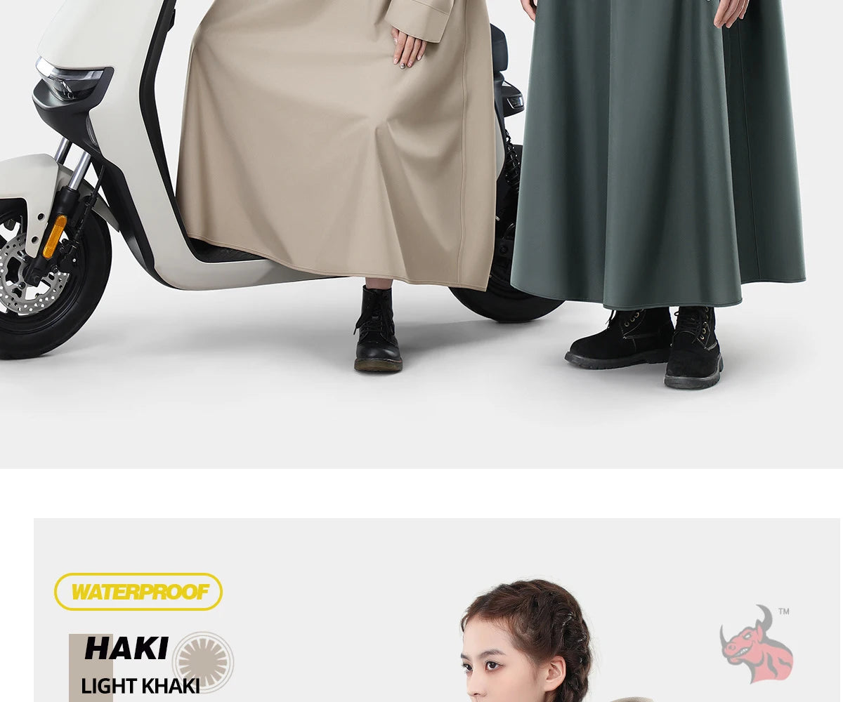 All-Weather Motorcycle Rain Suit Waterproof Windproof Unisex One-Piece Gear For Men Women Motorbike Bike Commuters