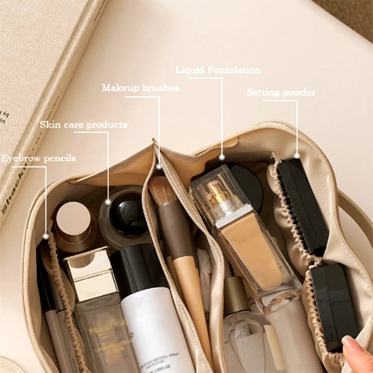 1PCS large-capacity travel toiletries toiletries toiletries Ins advanced sense portable toiletries