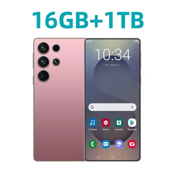 HOT 2025 new S25 Ultra original intelligent 5G dual card dual standby Android 14 system global version phones 8000mAh battery