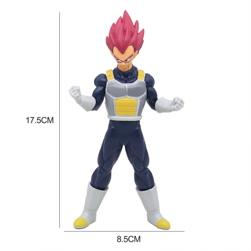 Dragon Ball Z Super Saiyan Anime Figurine Model GK Rose Goku Action Figure DBZ Gohan Figures Vegeta Statue Collection Toy Figma