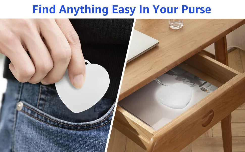 1pcs Purse Light Touch Sensitive LED White Lighting Charging Lamp Handbag with Automatic Sensor  Heart Light Gift Ideas