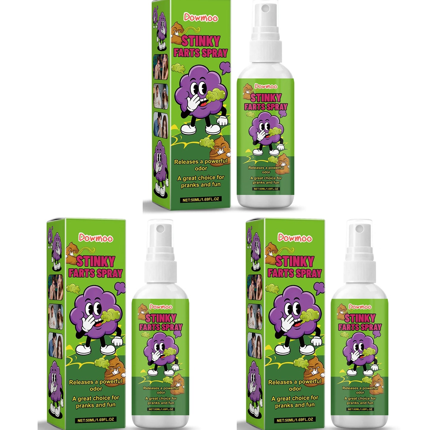Liquid Fart Spray Strong Stinky Odor Bringing Joyful Laughter Enhance Party Interaction Funny Toys Portable Party Prank Supplies