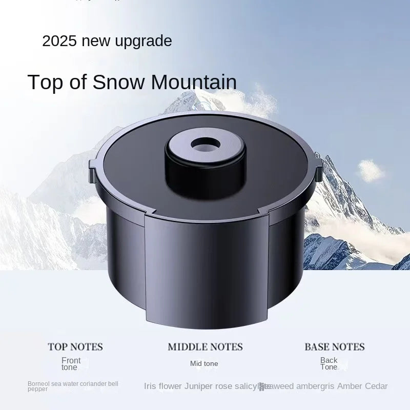 New High-end Cloud Car Solar Aromatherapy Light Luxury New Lasting Fragrance Men's Car Perfume Fog