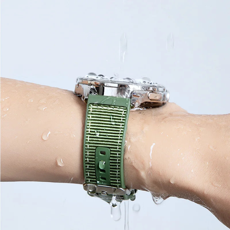 Official Nylon Strap For HUAWEI WATCH GT 5 4 46mm/Watch 6 4 5 Pro GT 3 2Pro 46mm 42mm Composite Silicone 20mm 22mm Band Bracelet