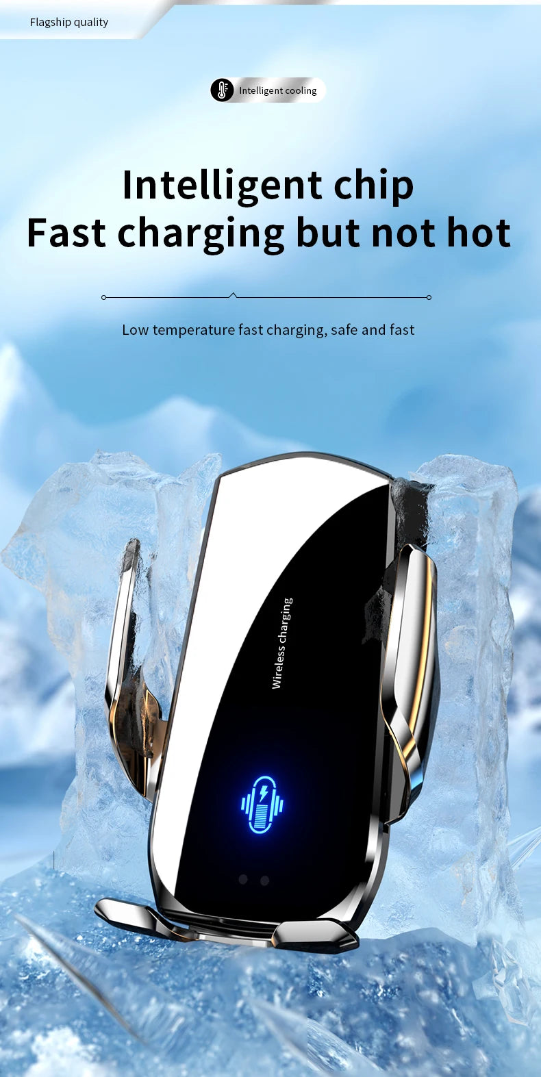 Car Wireless Charger Automatic Car Phone Holder Infrared Induction for iPhone 14 13 12 Xiaomi Samsung 15W Fast Charging Station