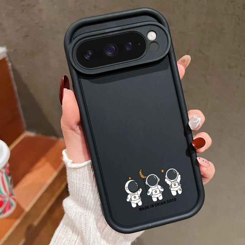 Cartoon Print Case For Google Pixel 10 8 Pro 9A 8A 10 9 Pro XL 7A Shockproof Soft Silicone Phone Protector Cover For Pixel 7 Pro