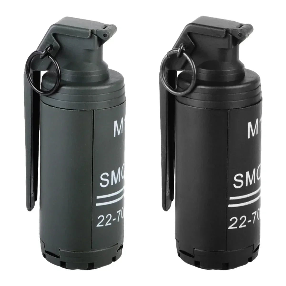 3pcs Tactical Smoke Grenade Grenade Model for CQB Airsoft Paintball Game M67 Burst Mine Water Grenade Bouncing Smoke Grenade