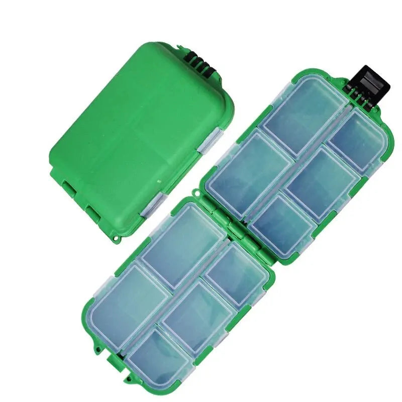 ABS Material Fish Accessories Box 38.5g Bait Box Portable Storage Box OEM and on Stocks 4 Color High Quality