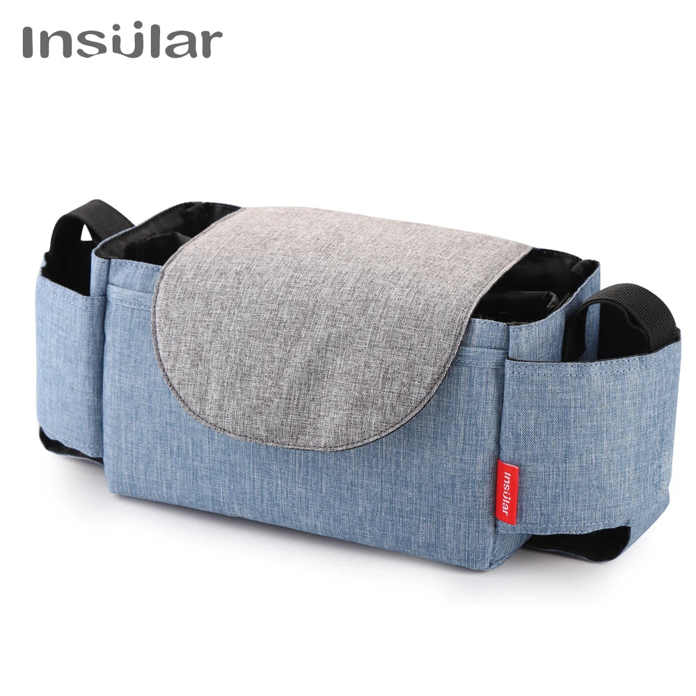 Insular Diaper Bag Baby Milk Bottle Insulation Bags Mummy Storage Bag For Baby Stuff Collection Stroller Accessories Baby Care