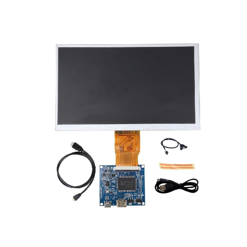 New 1024*600 7 Inch IPS LCD Screen Temperature CPU GPU SSD Monitoring Secondary Display Monitor For AIDA64 Computer Raspberry Pi