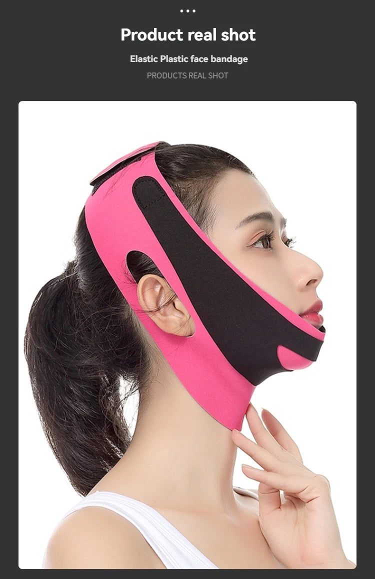 Lift V Face Bandage Tighten Double Chin Face Beauty Face Massager Slimming Face Device Elasticity Face Sculpting Bandage