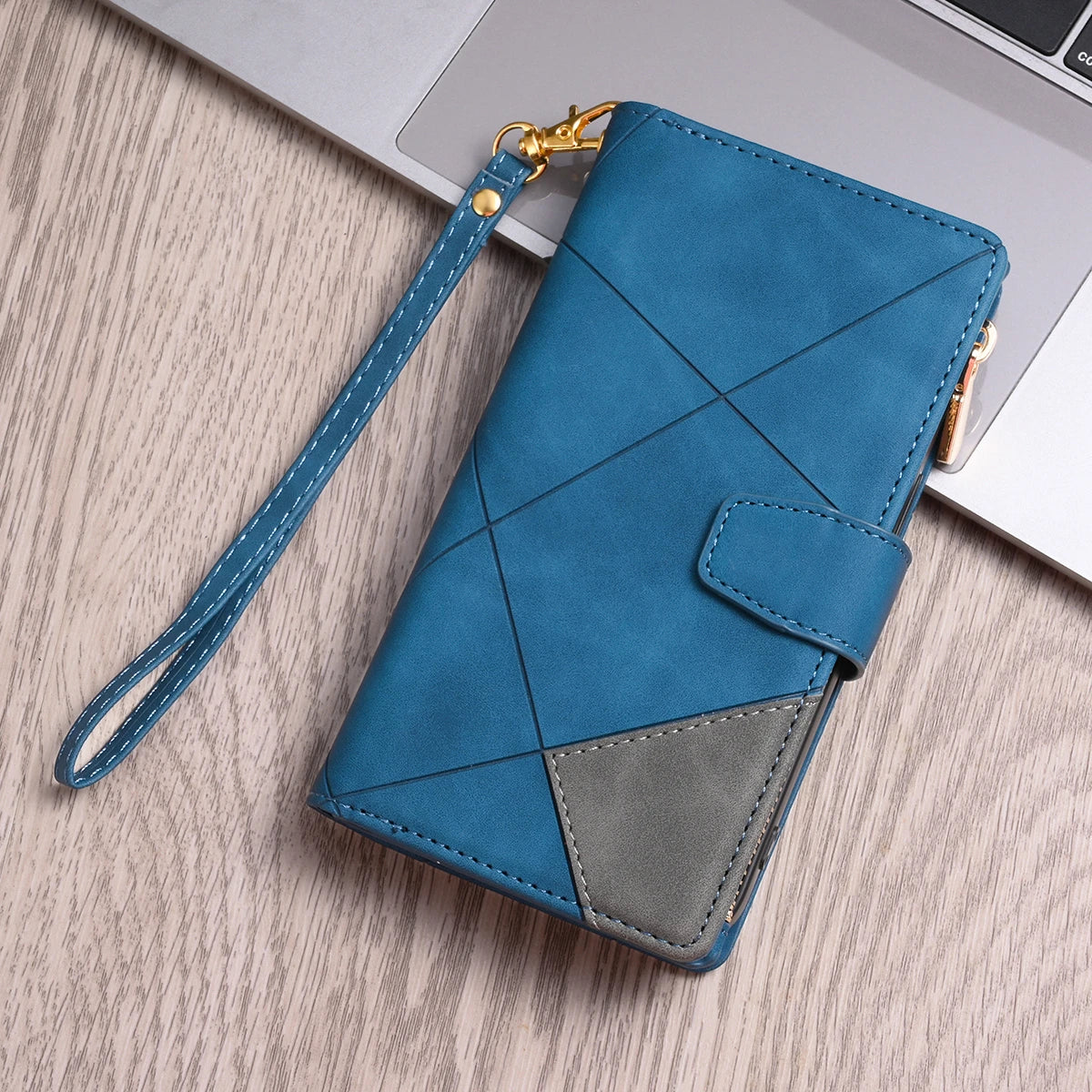 Flip Leather Case For XiaoMi 14T 13T 12T 11T 11 Lite Redmi Note 15 14 13 11S 12 Pro Plus Zipper Card Slot Wallet Bag Cover