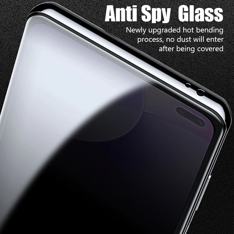 2PCS Anti Spy Screen Protector for Xiaomi Poco X3 Pro Privacy Glass on Redmi Note 10 Pro 10S 11Pro 5G 11Pro Plus 11S 12 Pro Plus