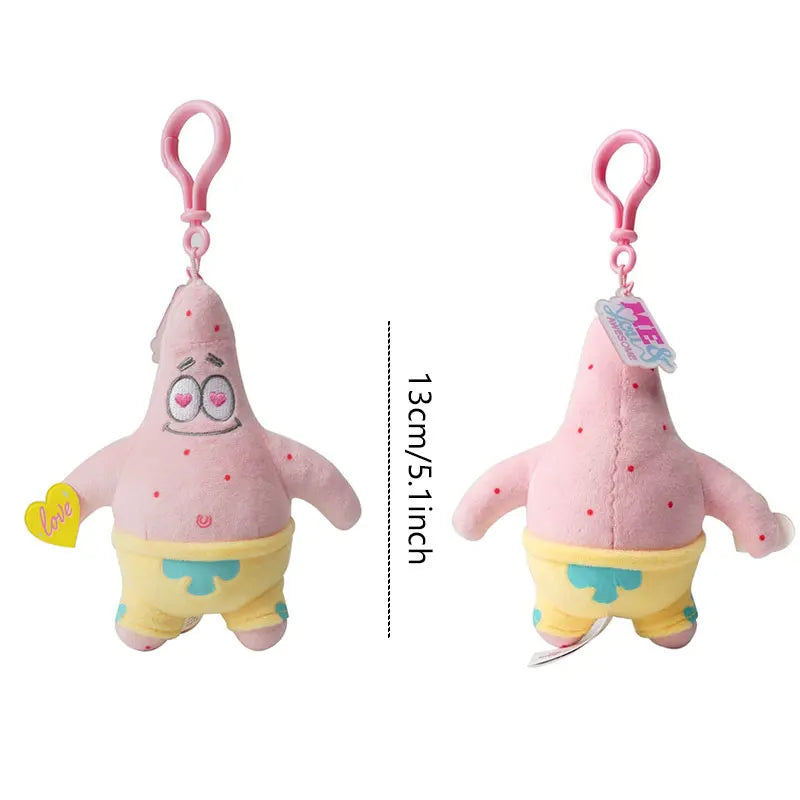 Anime Spongebob Squarepants Patrick Star Squidward Eugene H. Krabs Gary Kawaii Cartoon Stuffed Plush Toys Birthday Gift For Kids
