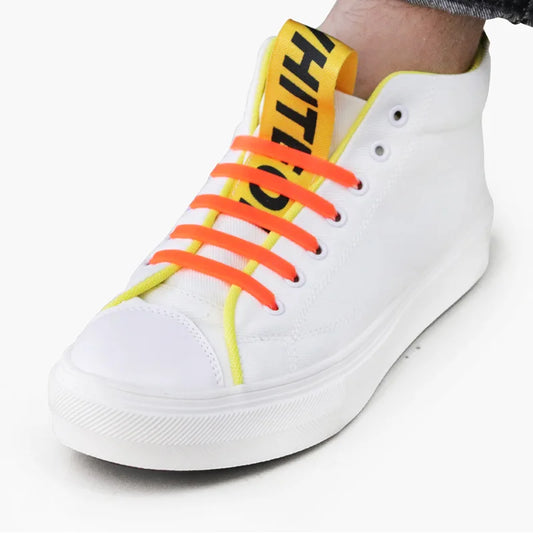 Adult elastic shoelaces, no tie, no tie, arrow shaped sports silicone shoelaces, lazy casual shoelaces