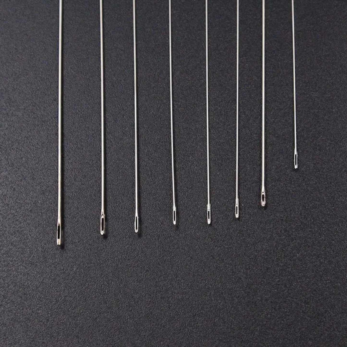 30pcs Metal Beading Needles for Beads Threading String Tambour/Jewelry Bracelet Necklace Making Pins Cord Tools Pins DIY