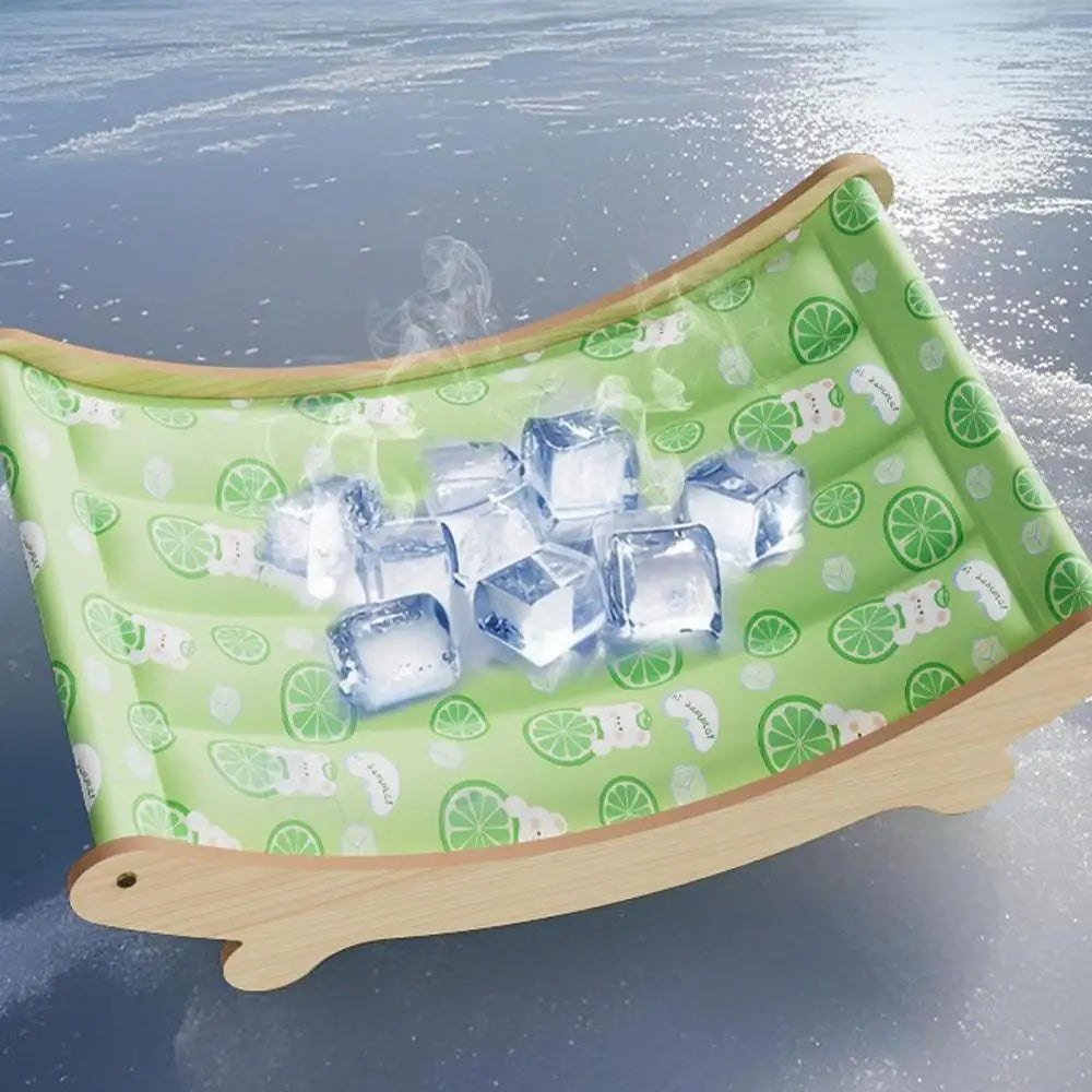 Cat Chair Cooling Washable Cat Bed Pet Hammocks For Floor Outdoor Bedroom Balcony Offices Apartment Corner Living Room Indoor