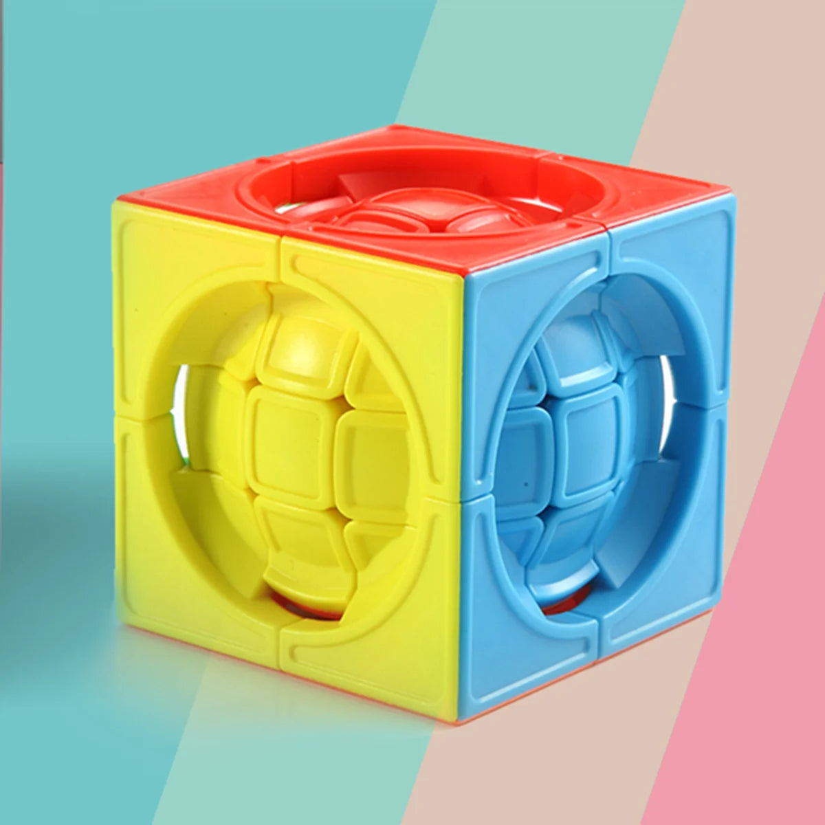 3x3x3 Twisted Tripod Oblique Magic Ball for Stress Relief Puzzle Professional Smooth Racing Children's Toy Gift