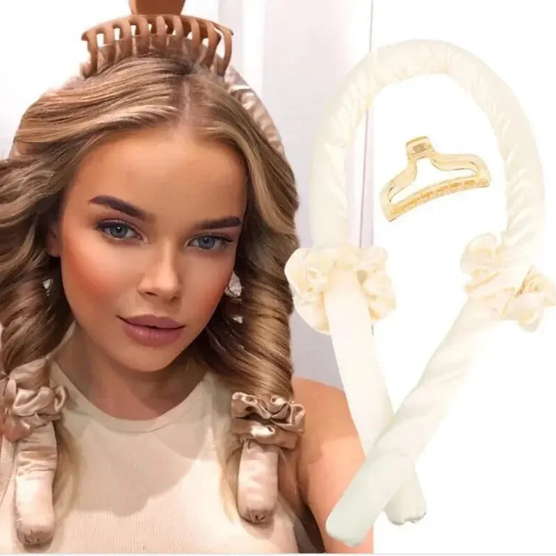 Heat-free Sleep Curling Iron Non-injurious Hair Non-Iron Foam Sponge Rubber Big Wave Hair Ring Curling God Device