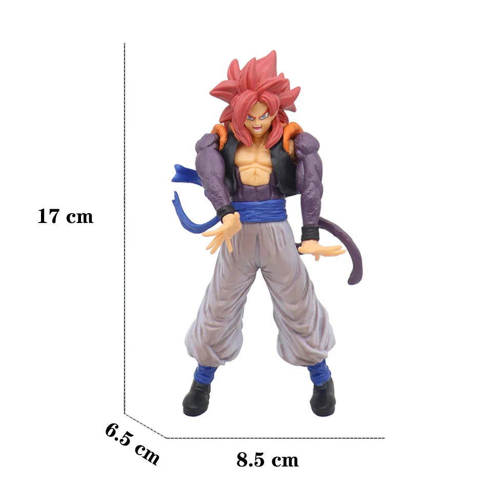 Dragon Ball Z Super Saiyan Anime Figurine Model GK Rose Goku Action Figure DBZ Gohan Figures Vegeta Statue Collection Toy Figma