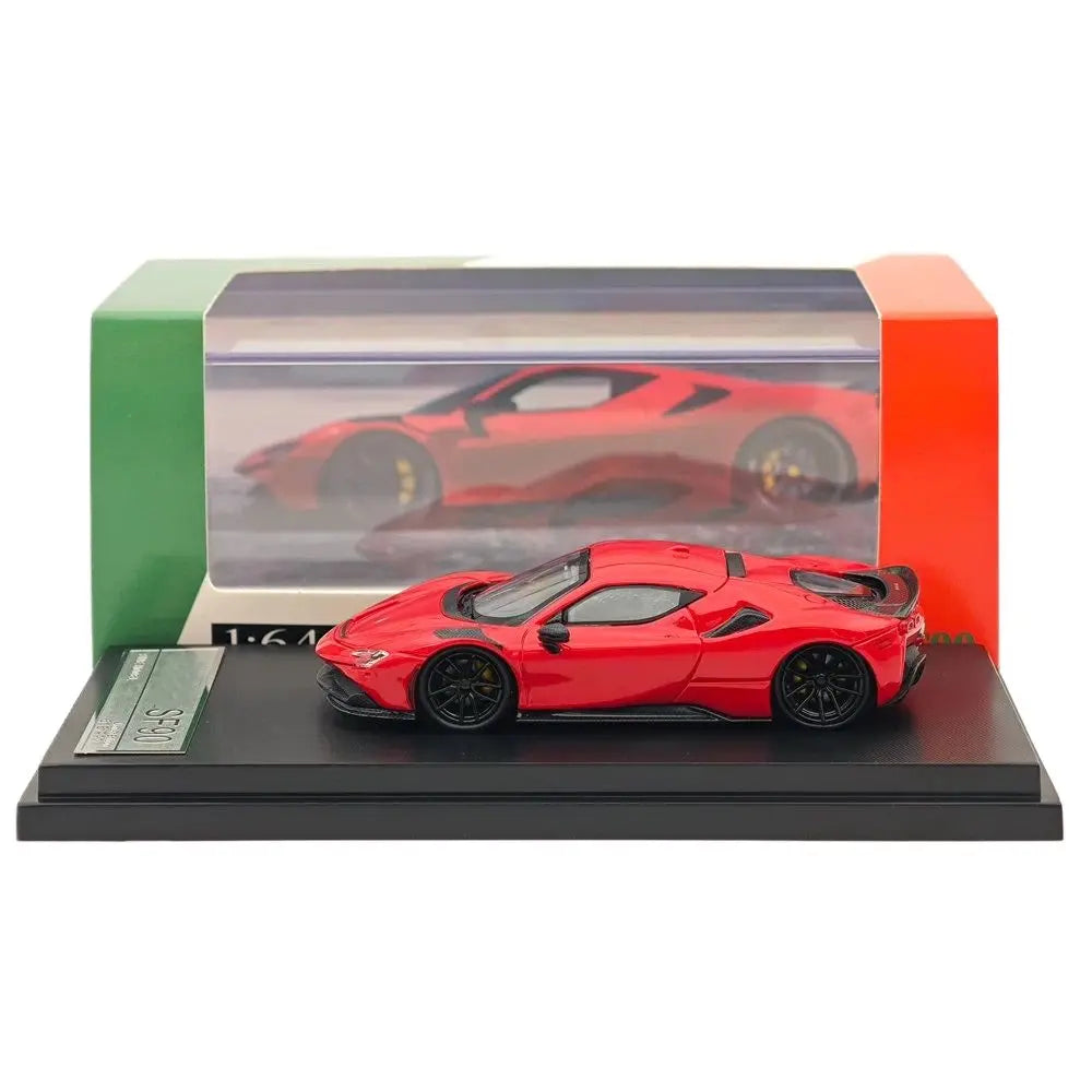 Fine model FM 1/64 Scale SF90 Diecast Models Car Collectible Christmas Gift