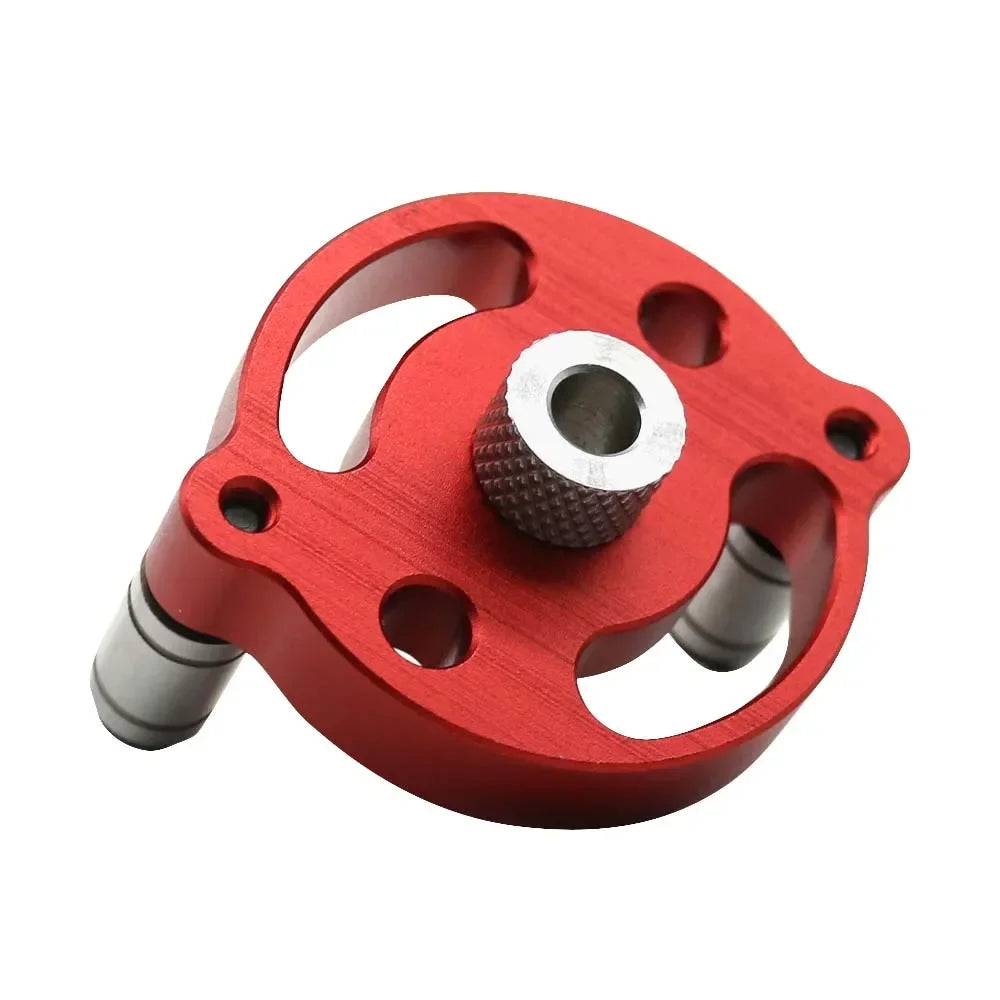 Upgraded 3-10mm Vertical Pocket Hole Jig Self Centering Dowelling Jig Woodworking Alloy Hole Drill Guide Puncher Locator Tools