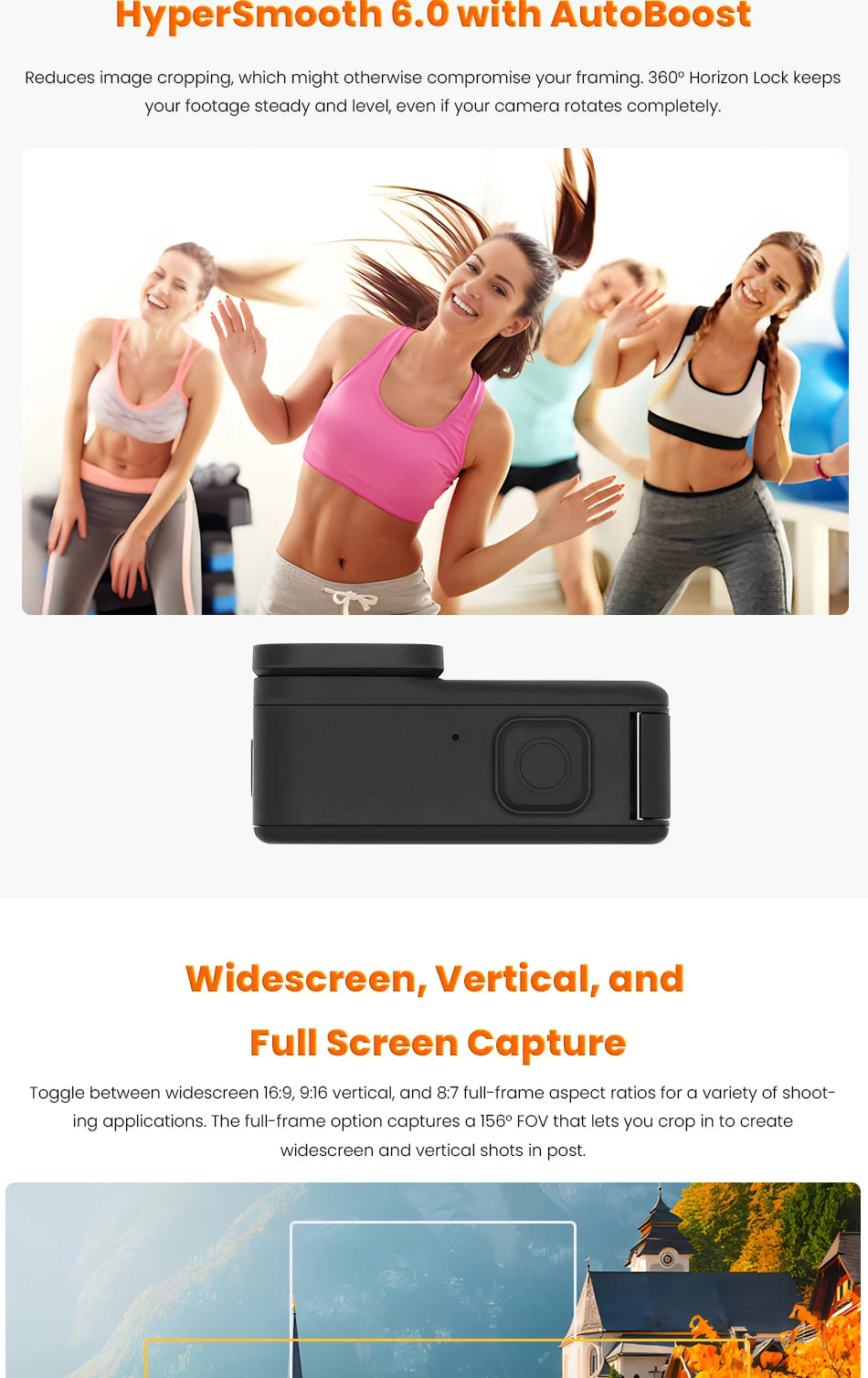 GoPro HERO13 Black Action Camera Go Pro 13 Anti Shake Cycling 5.3K Camera