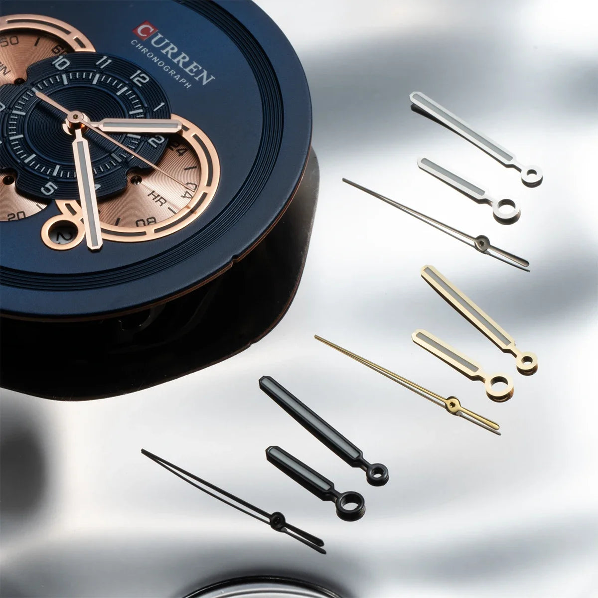 8.5*12.5*12.5mm NH35 Watch Hand for Seiko Nautilus NH35 NH36 Movement Watch Needle Hands Green Lume Silver Vintage Accessories