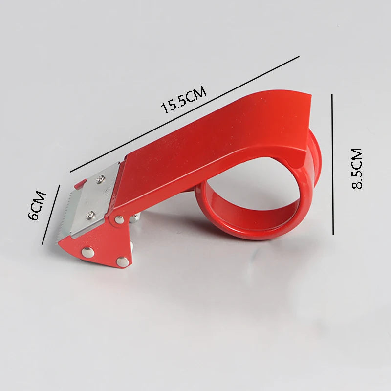 Creative Paper Box Tape Holder Transparent Tape Cutter Metal Sealing Device 6cm Thick Iron Manual Tool Sealing Packaging Machine