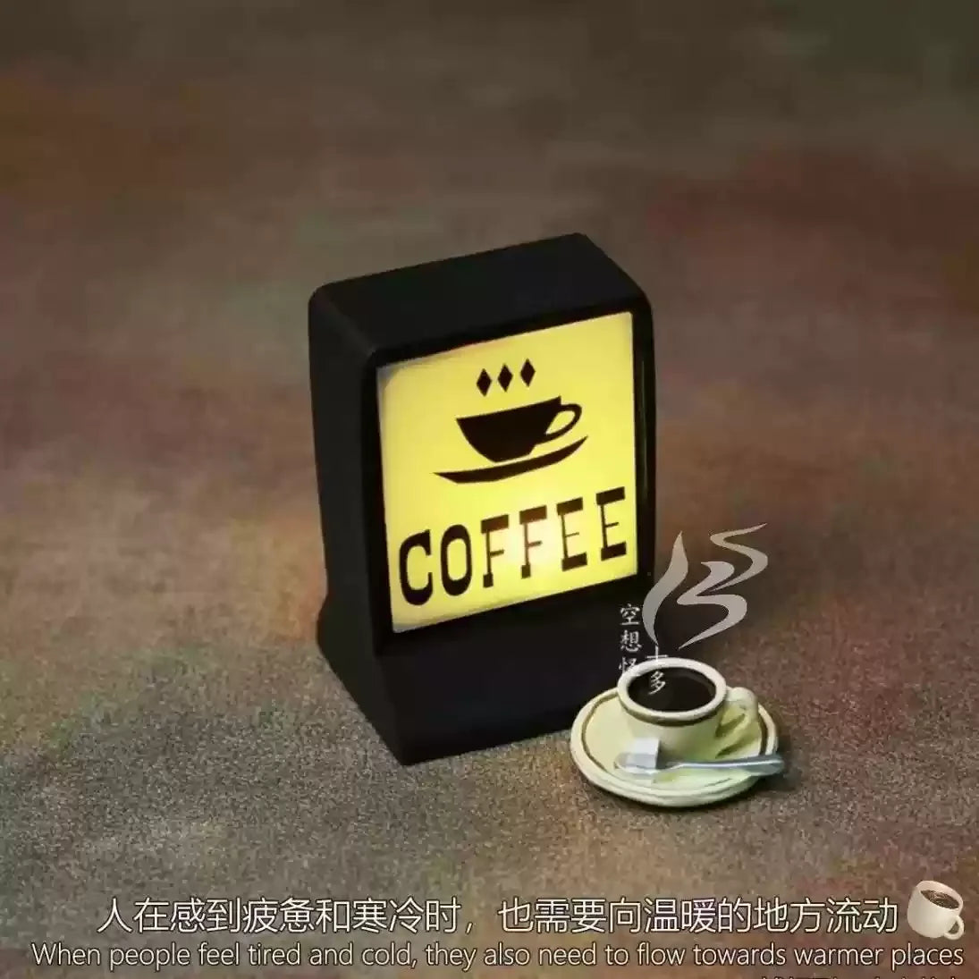 Coffee Shop Magnetic Fridge Stickers Creative Convenience Store Light Signs Home Decorative Ornaments 711 Luminous Light Boxes