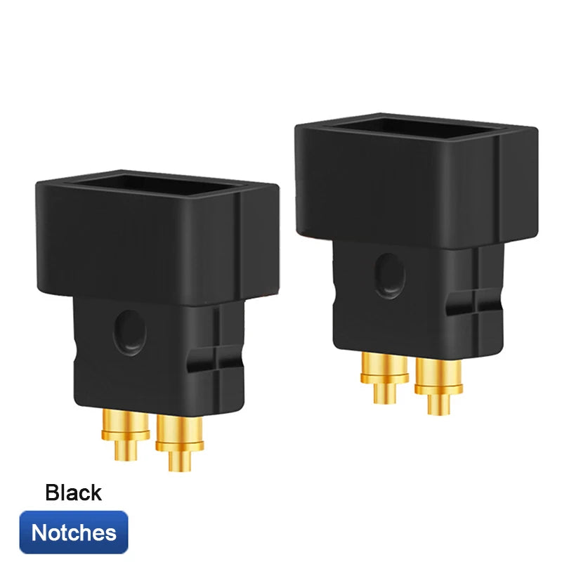 2 Pcs 0.78 Double Needle Socket UE QDC Custom Diy Earphone Repair Flat/Convex/Notch Female Socket Compatible 0.7-0.8 Male Pin