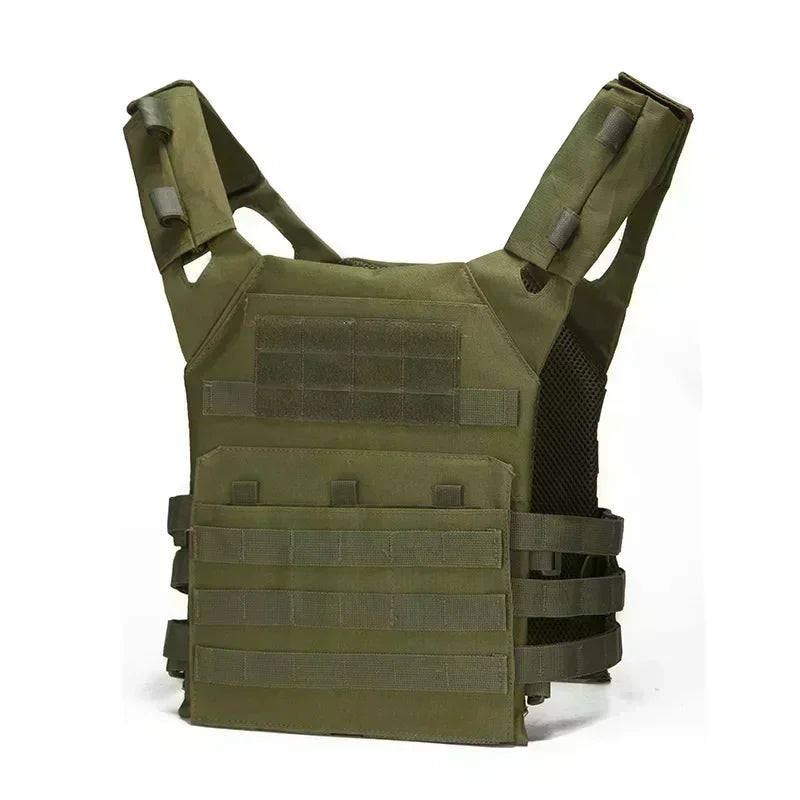 Nylon Tactical Vest Body Armor Hunting Carrier Airsoft Accessories Combat MOLLE Camo Military Army Vest CS Game Jungle Equipment