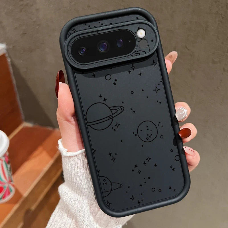 Cartoon Print Case For Google Pixel 10 8 Pro 9A 8A 10 9 Pro XL 7A Shockproof Soft Silicone Phone Protector Cover For Pixel 7 Pro