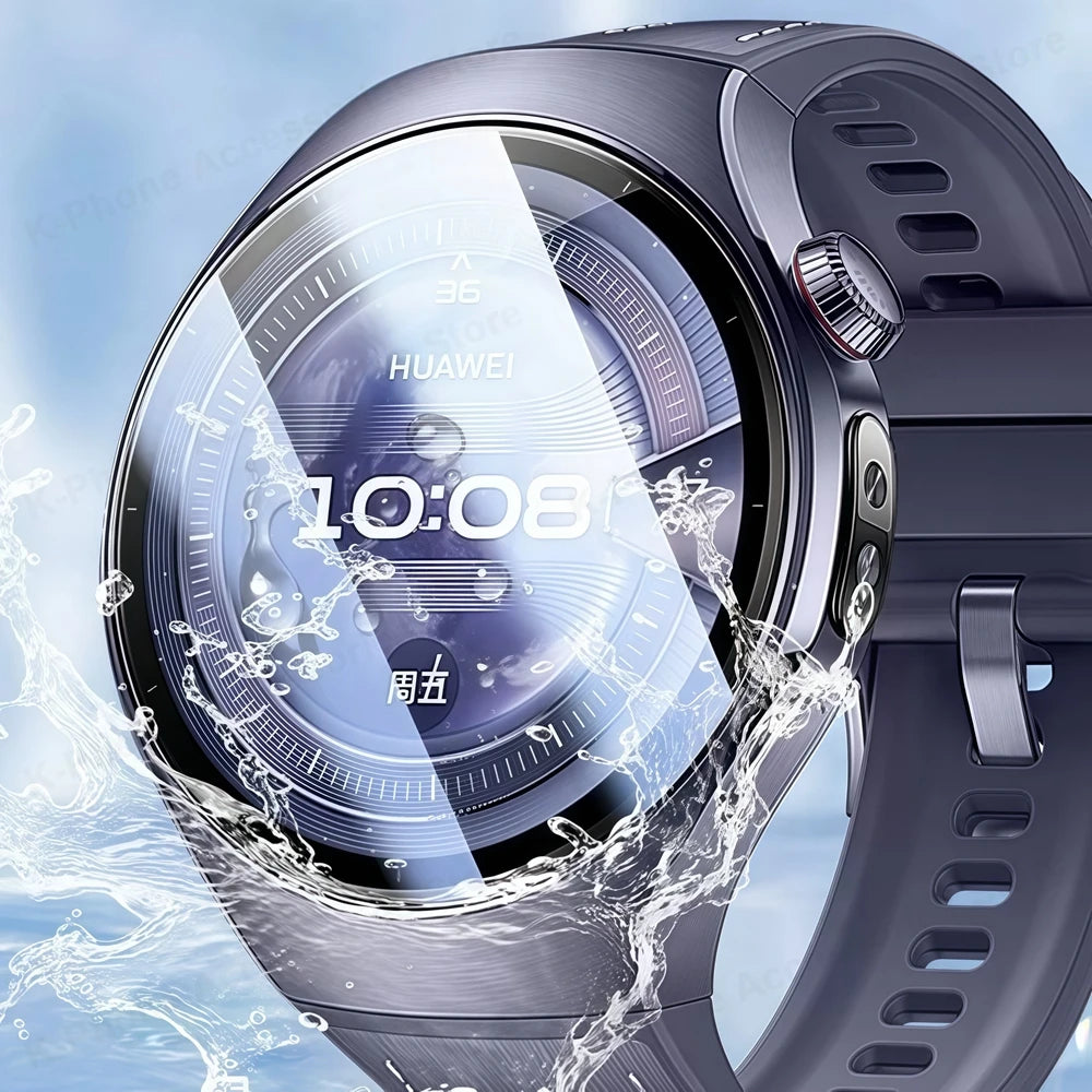 5PCS For Huawei Watch 5 Hydrogel Film Soft HD Clear Anti-scratch Full Smartwatch Screen Protector For Huawei Watch 5 46mm 42mm