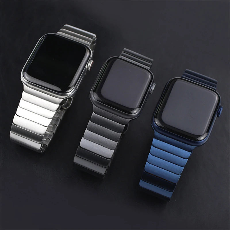 Stainless Steel Strap for Apple Watch Band Series 11 10 9 8 SE3 42mm 46mm 45mm 41mm 44mm 40mm Metal Bracelet IWatch Ultra 3 49mm