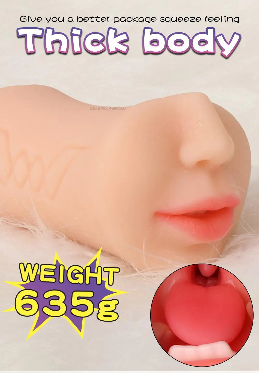 3 IN 1 Male Masturbator Silicone Vagina Real Pussy Open Mouth Teeth Realistic Sex Deep Sex Toys for Men Oral Masturbation Sextoy
