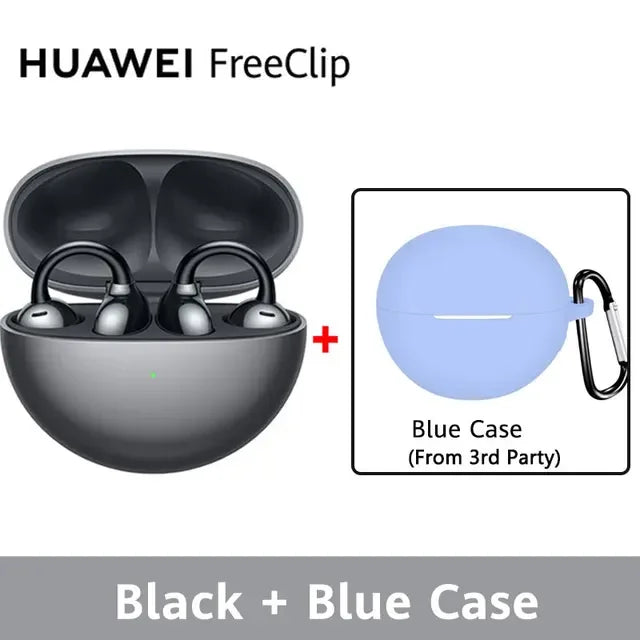 HUAWEI FreeClip Wireless Headphone Ear Clip earphone Open Wireless Clip Bluetooth Headset Stable Wear 36 Hours Long Battery