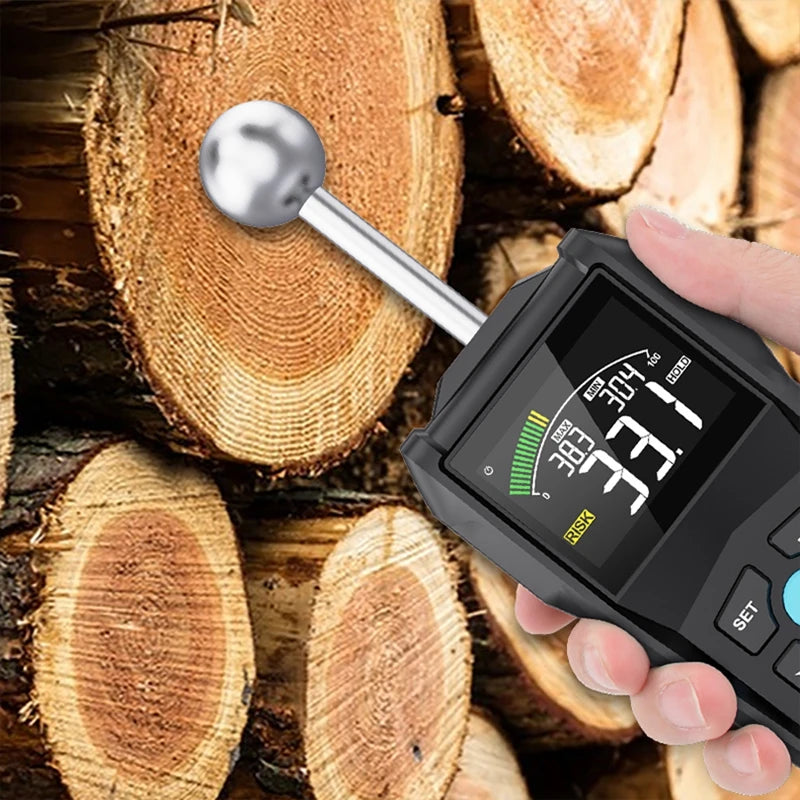 1PC MESTEK WM700B Digital Wood Hygrometer without Contact Wood Moisture Detector High Quality