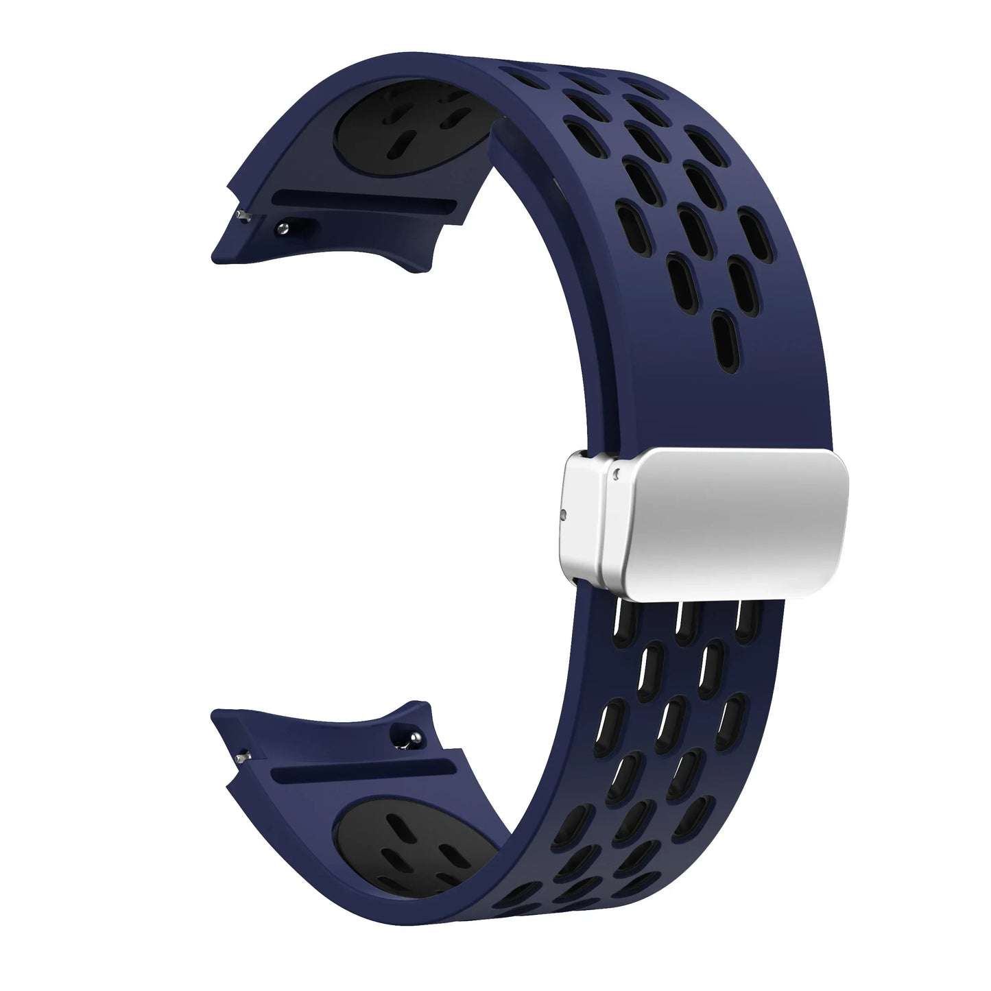 Silicone Strap for Samsung Galaxy Watch 7 6 5 4 40mm 44mm 5Pro 45mm Magnetic Buckle No Gaps Band 6 Classic 43mm 47mm 42 Bracelet