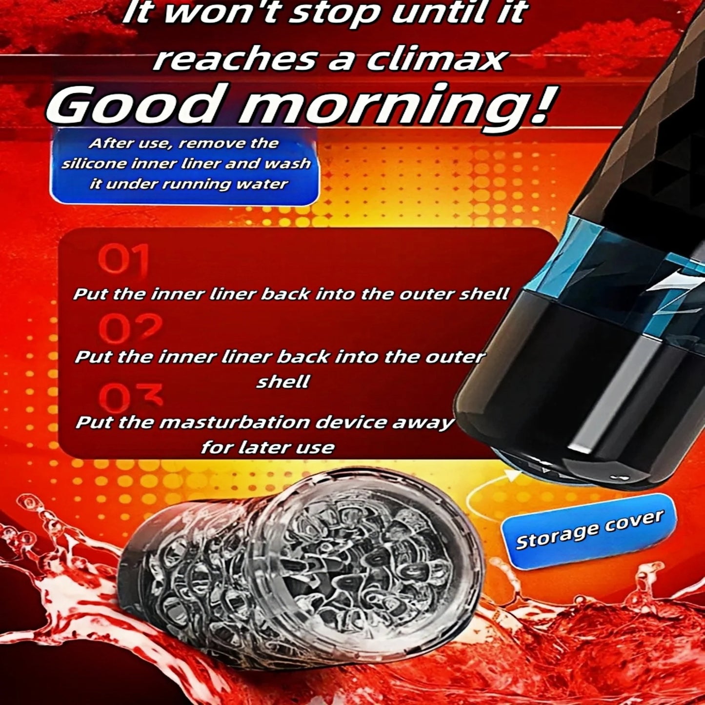 Hannibal's Fully Automatic APP Rotating Telescopic Airplane Cup is an Intelligent Explosive Vibration Masturbation Adults Toys