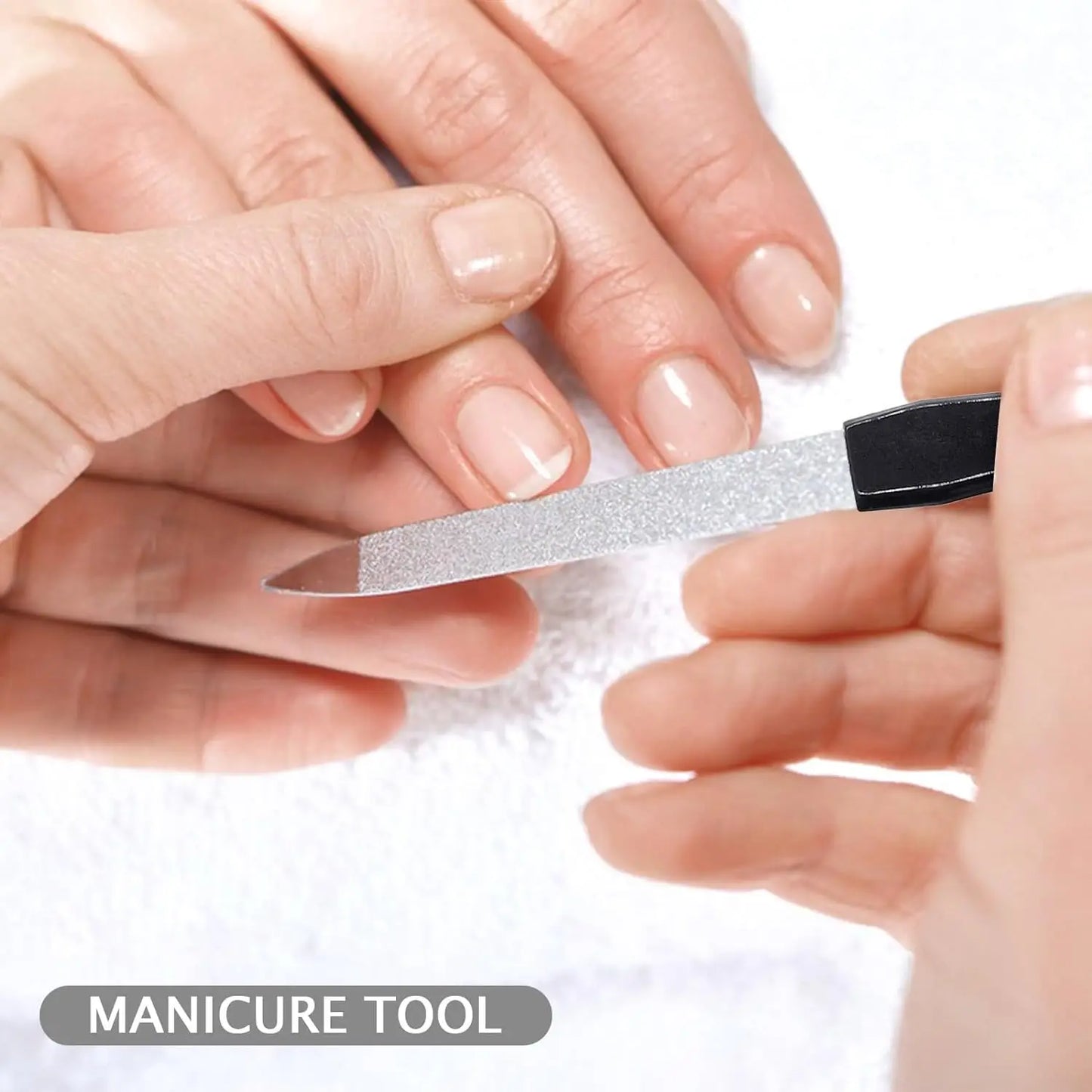 1PC DIY Nail Art Professional Nail File Metal Nail File Double Sided High Quality Nail File Manicure Pedicure Beauty Tools
