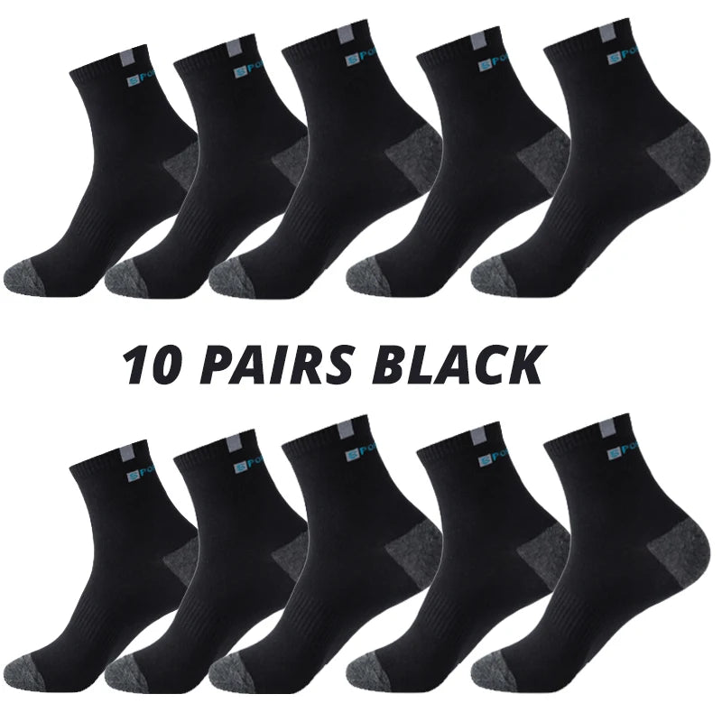 5/10/20 Pairs Breathable Fiber Light Business Absorb Sweat Deodorant Men Tube Ankle Nonslip Socks For Spring Summer And Autumn