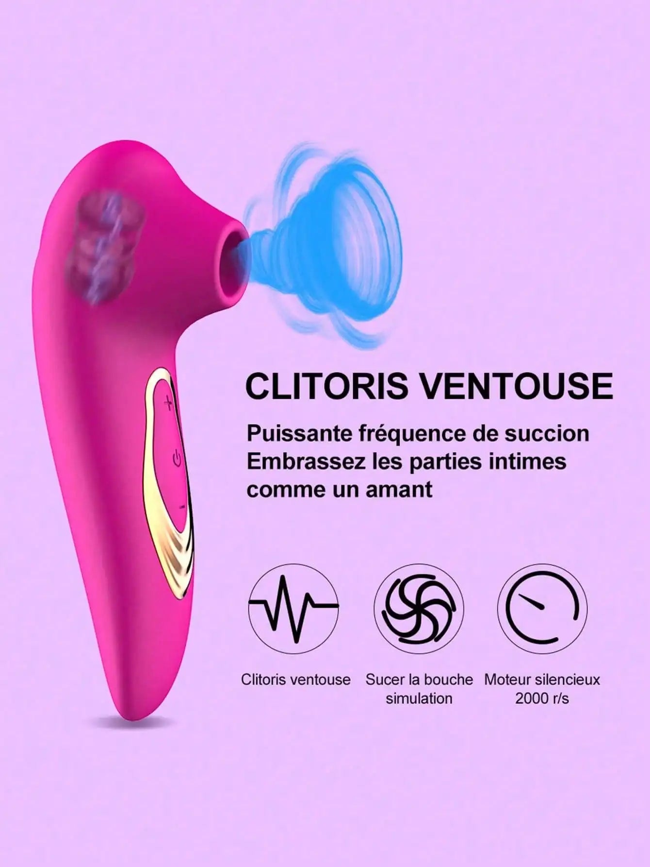 Silicone Suction Vibrators 10 Modes Nipple Sucker Sex Masturbation Stick Women Clitoral Stimulation Sucking Vibrator Adult Toys